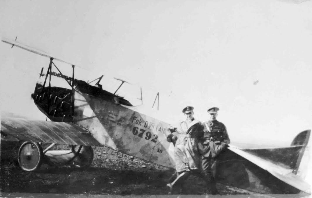 Model vliegtuig Fokker D VII